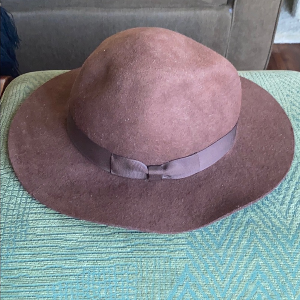 Lack of Color brown 100% wool fedora